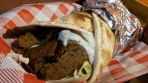 Seitan kebab at Junk It Up - Byker in Newcastle Upon Tyne