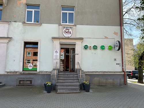 Outside at Pas Beta in Klaipeda