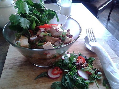 Tofu pho bowl at The Wild Trapeze in Newcastle Upon Tyne