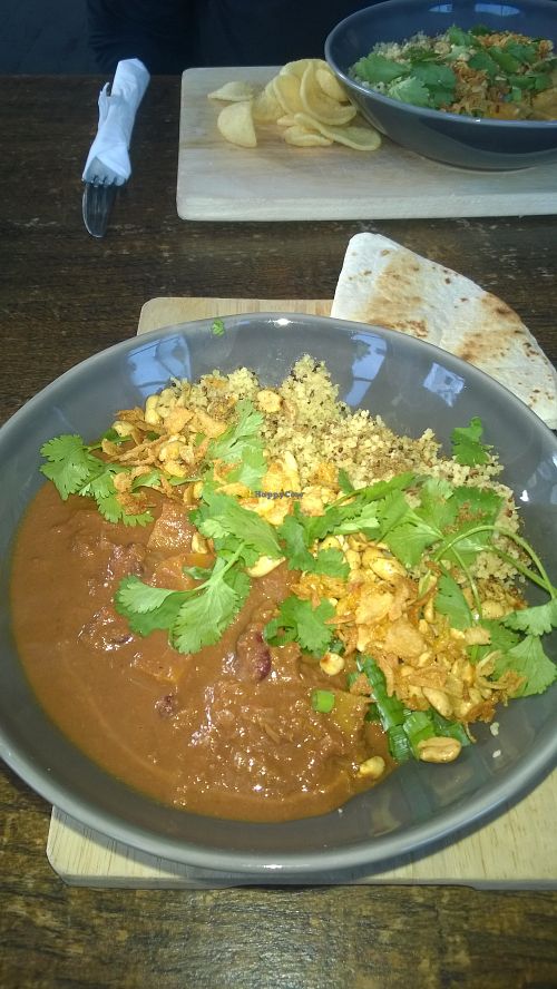 Butternut squash mole at The Wild Trapeze in Newcastle Upon Tyne