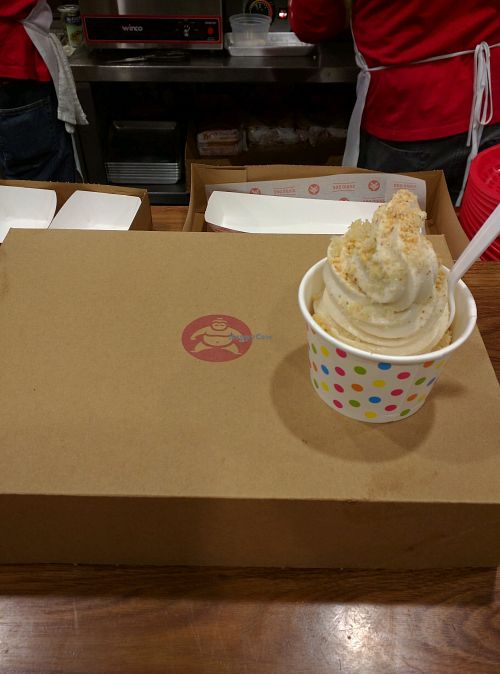 Vegan Coconut Soft Serve at Sumo Dog - LA in Los Angeles