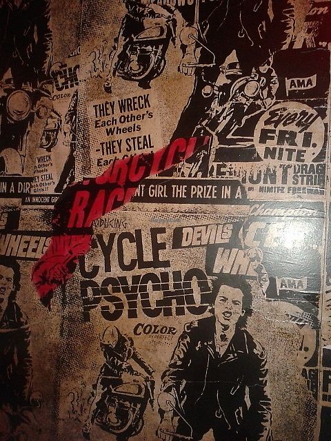 Cool decor at dAt bAr in Newcastle Upon Tyne