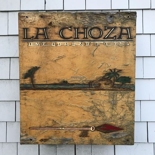 Sign at La Choza in Vineyard Haven