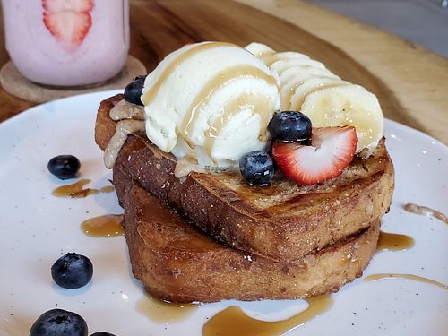 French toast at The Green Place in Puerto Vallarta