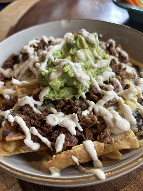 Nachos  at The Green Place in Puerto Vallarta