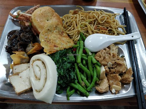 Actually buffet food :) at WuGuanTang WanYuanZhai in Fuzhou