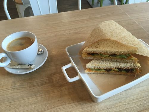 Avocado toast at Natural Spar in Gran Canaria