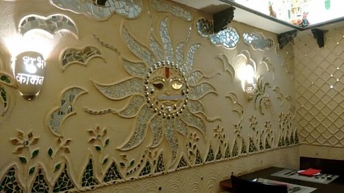 love the decor at Kalpna in Edinburgh