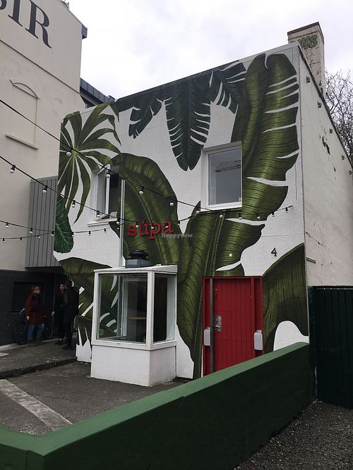 Front of Supa at Supa - Bergstadastraeti in Reykjavik