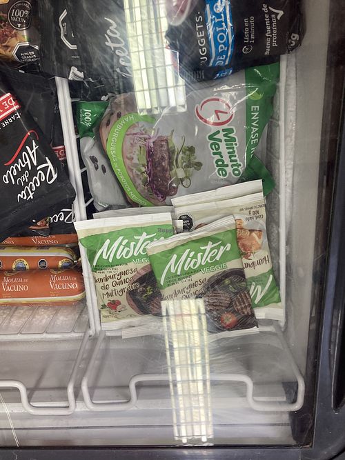 Mister Veggie is suitable for vegetarians only at Mini Market in Futaleufu