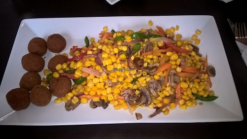 Falaffel at Nativo Austral in Coyhaique