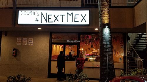 Outside at Doomie's NextMex - Vine in Hollywood