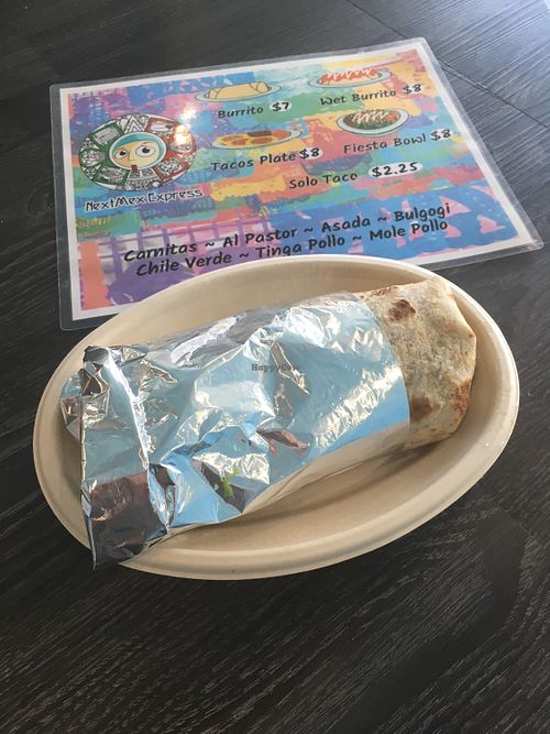 Burrito!!!  at Doomie's NextMex - Vine in Hollywood