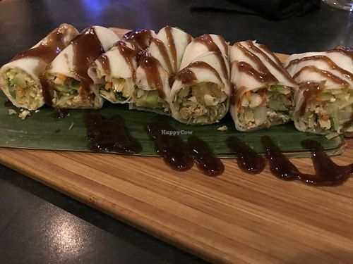 Spring rolls at Bangkok Bistro in the Alley in Burlington