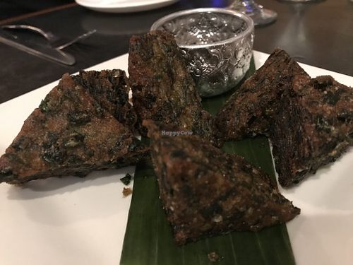 Chive dumplings  at Bangkok Bistro in the Alley in Burlington
