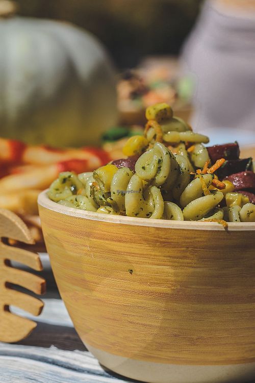 Pasta salad at Krishna Food - Kelburn Campus in Wellington