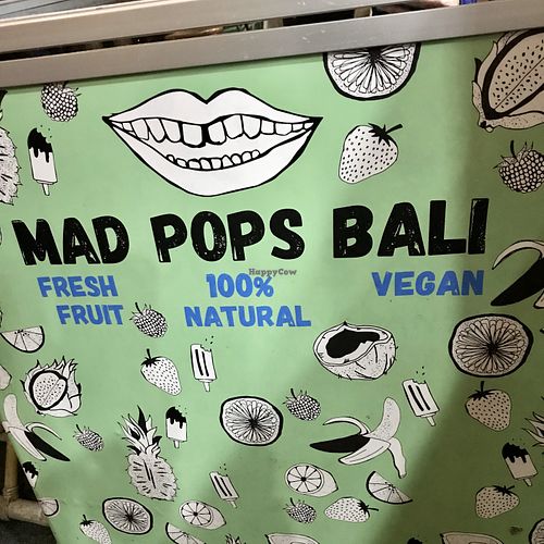 Vegan popsicles : ) at Warung Falafel in Ubud