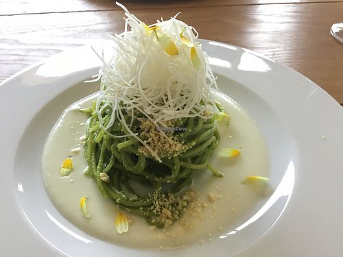 蕪(turnip)ズクしスパゲティ at Hikari Shokudo in Nasushiobara