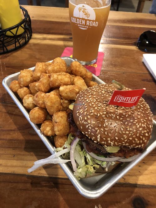 Lite Life Classic with a Hazey IPA at Golden Road Brewing in Anaheim