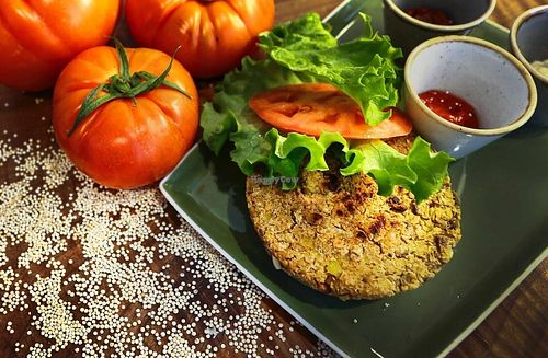 Vegan Burger Aka Vegger at Makai in Istanbul