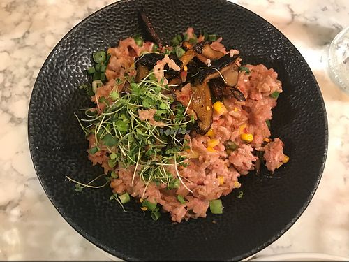 Risotto my friend ordered.  at The Moth Cafe - Downtown in Edmonton