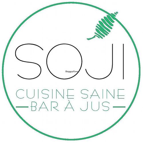 Logo cuisine saine bar à jus at SOJI in Marseille