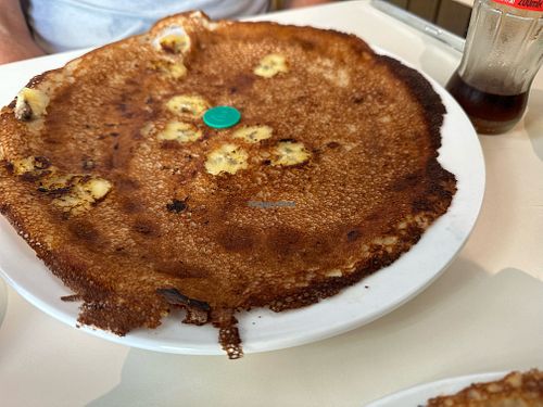 Custom Dutch Pancake with Bananas  at Pancakes - Prins Hendrikkade in Amsterdam