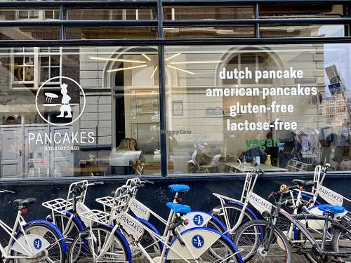 store front at Pancakes - Prins Hendrikkade in Amsterdam
