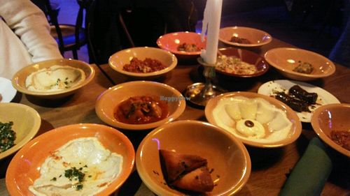 Mixed meze at Gina Cafe in Oslo