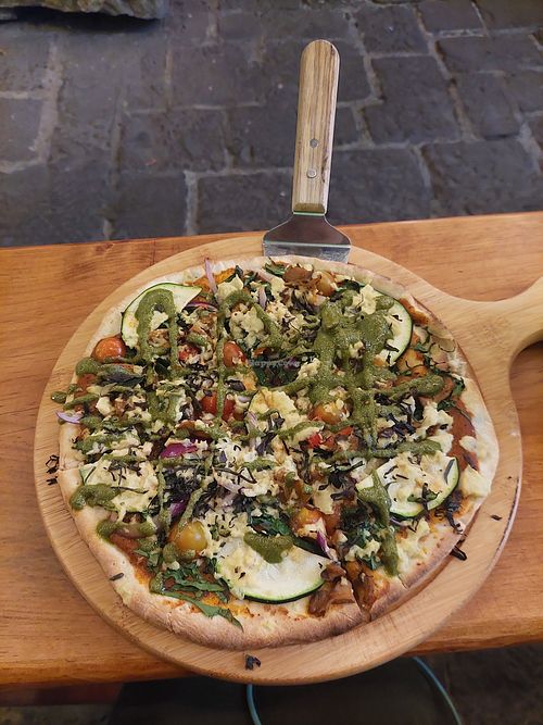  at La Bruja Vegan Foods in Antigua