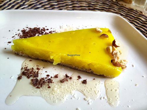 Lemon pie at Une Cuillère Pour Maman in Bergerac