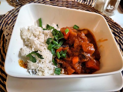 Japanese curry at Une Cuillère Pour Maman in Bergerac
