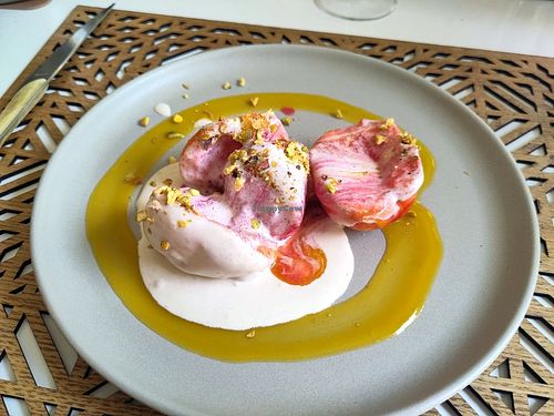 Apricot profiterolles at Une Cuillère Pour Maman in Bergerac