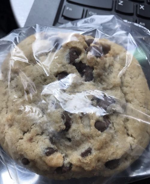 Chocolate chip cookie   at Santana's Vegan Grill in Colorado Springs