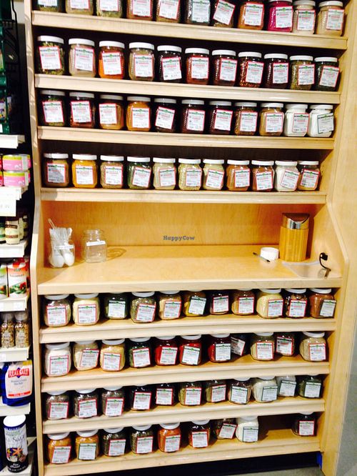 Spices at MOM's Organic Market in Washington