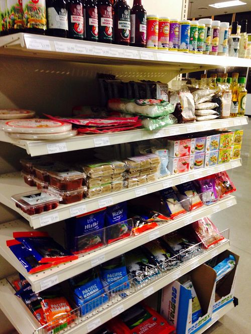 Asian foods at MOM's Organic Market in Washington