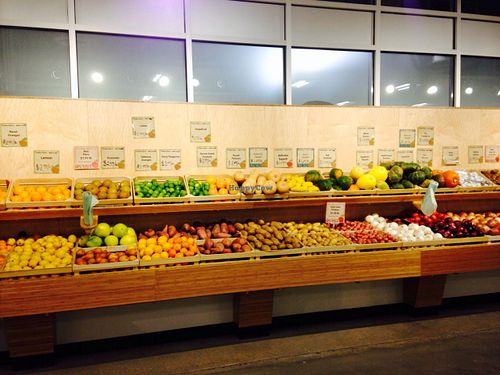 Root vegetables at MOM's Organic Market in Washington