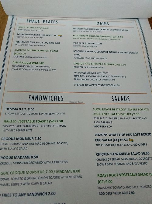 mains at Hemma in Edinburgh