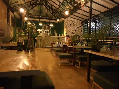 Upstairs at Green-Go Garden in Siem Reap