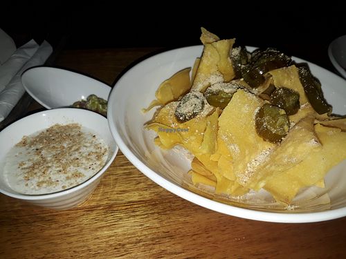 Nachos at Green-Go Garden in Siem Reap