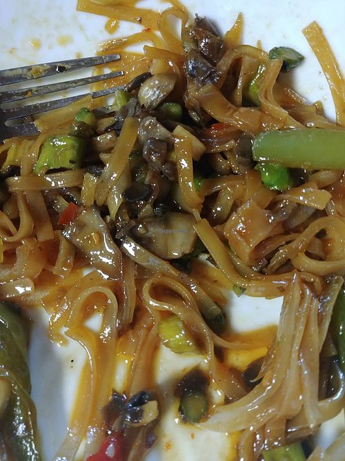 Tons of oil in the bottom of the dish at Honey Hole in Plymouth