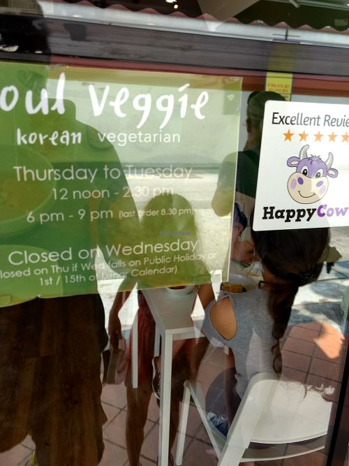 Hc at Soul Veggie Korean Vegetarian in Central Singapore