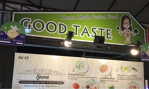 Vego options at Kalare Night Bazaar Food Stalls in Chiang Mai