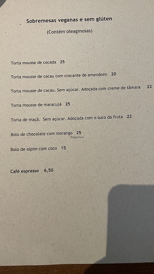   at Prana Vegetariano - JB in Rio De Janeiro