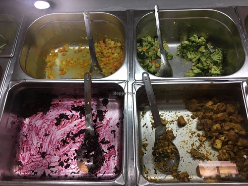 lunch at Big Mamma Restaurante Vegetariano in Guayaquil