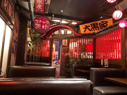 Interior at Daikokuya in West Hollywood