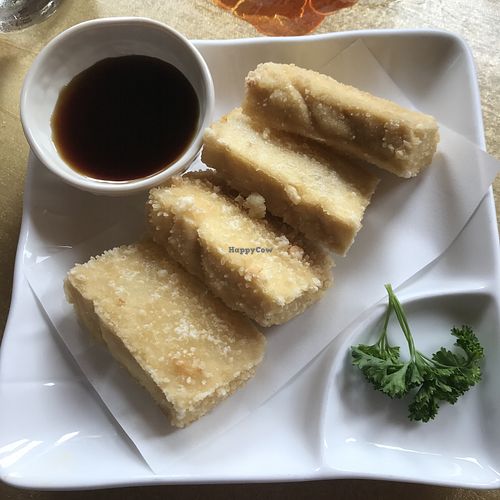 Vegan age tofu at Green Tea in Bangor