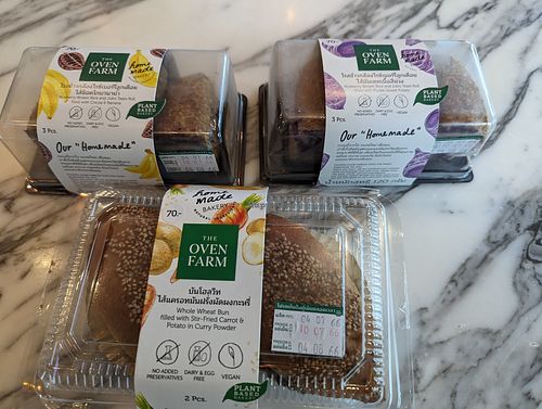 Vegan treats at The Green Geek Shop in Bangkok