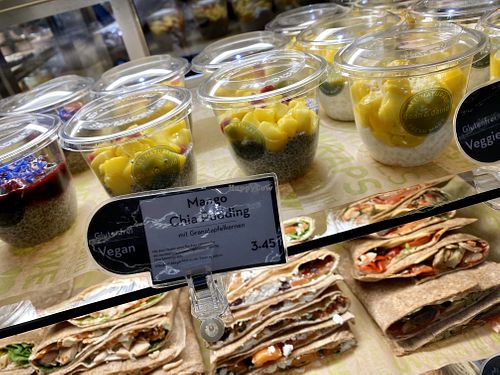 pudding at Dean & David - Trankgasse in Cologne