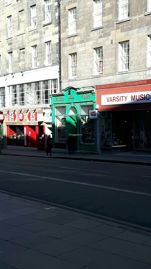 store front at Jordan Valley Wholefoods in Edinburgh